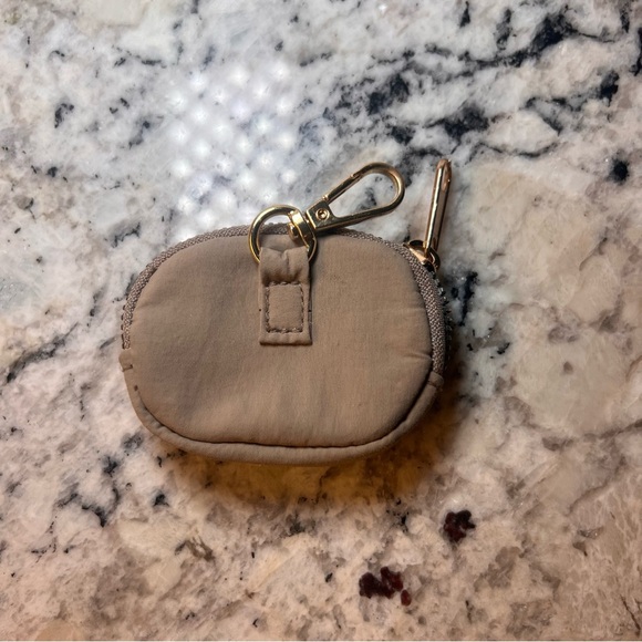 Tan Coin Purse with Clip u.s polo assn - Picture 2 of 3